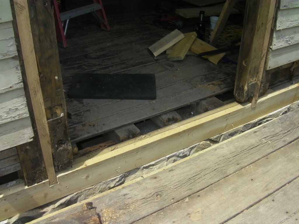 Floor of the Post Office Doorway Floor of the Post Office Doorway