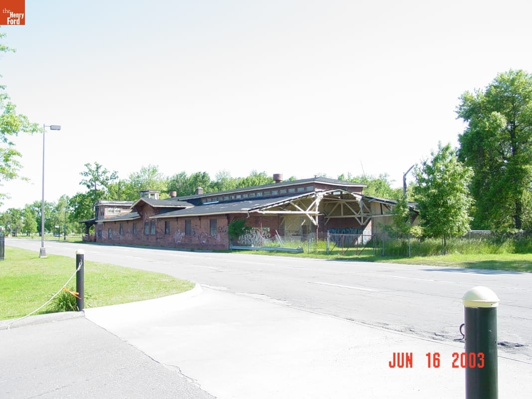 Detroit Central Market building converted to a riding stable and moved to Belle Isle Detroit Central Market building converted to a riding stable and moved to Belle Isle