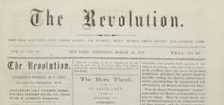 The Revolution - Newspaper - Celebrate Women's History