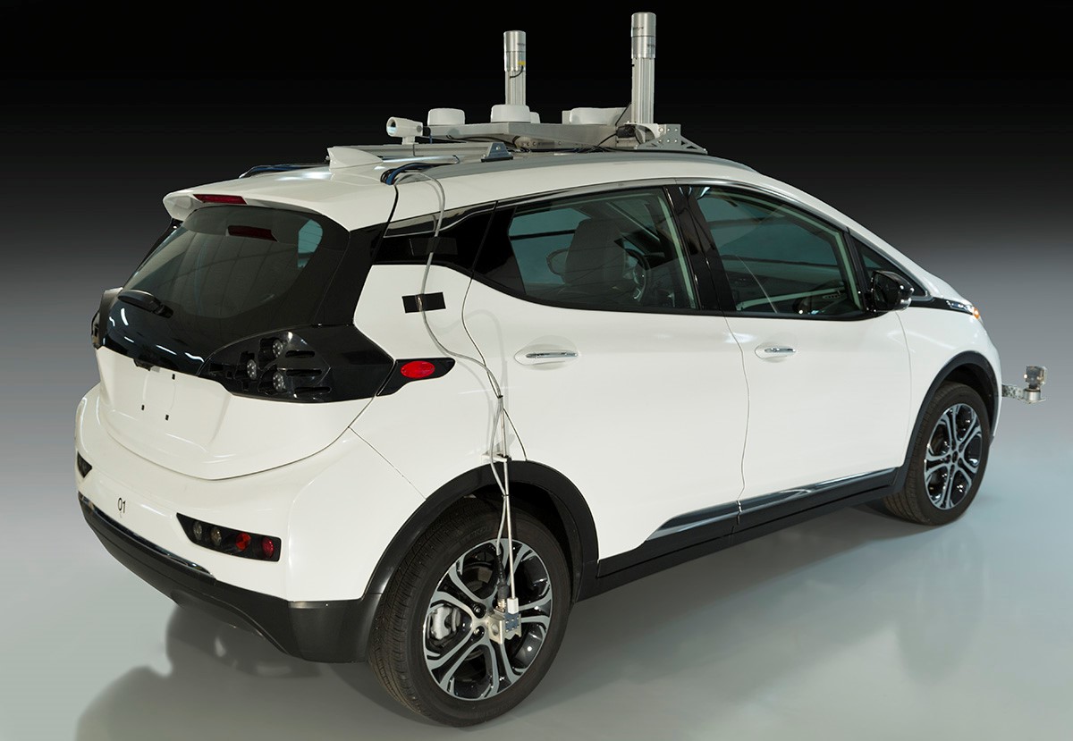 First-Generation Self-Driving Test Vehicle_two First-Generation Self-Driving Test Vehicle