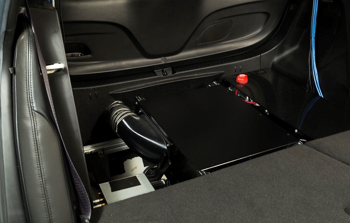 First-Generation Self-Driving Test Vehicle_three First-Generation Self-Driving Test Vehicle