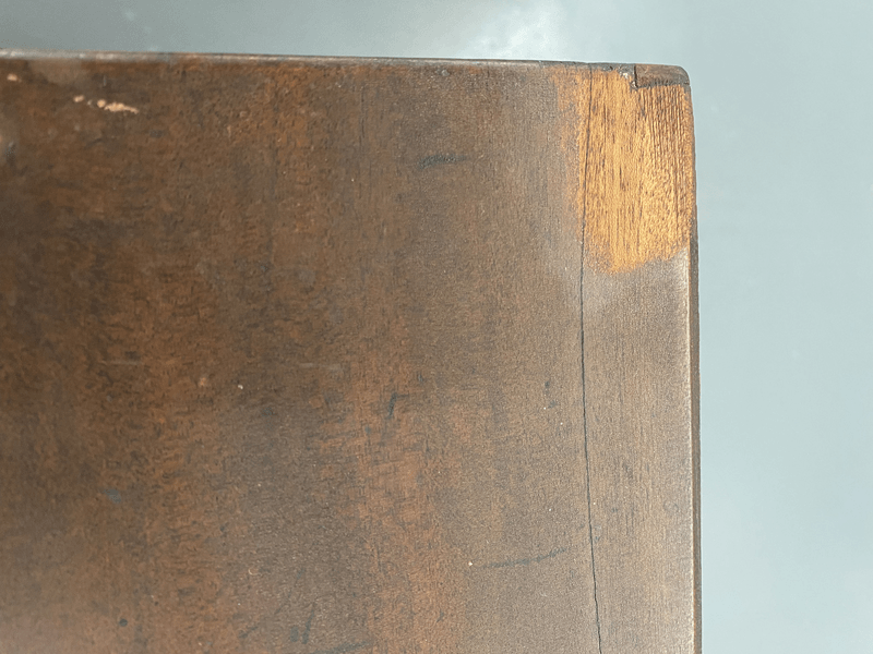 Gif Condition issues Condition issues: alligatoring of the surface, old repairs, unstable front foot.