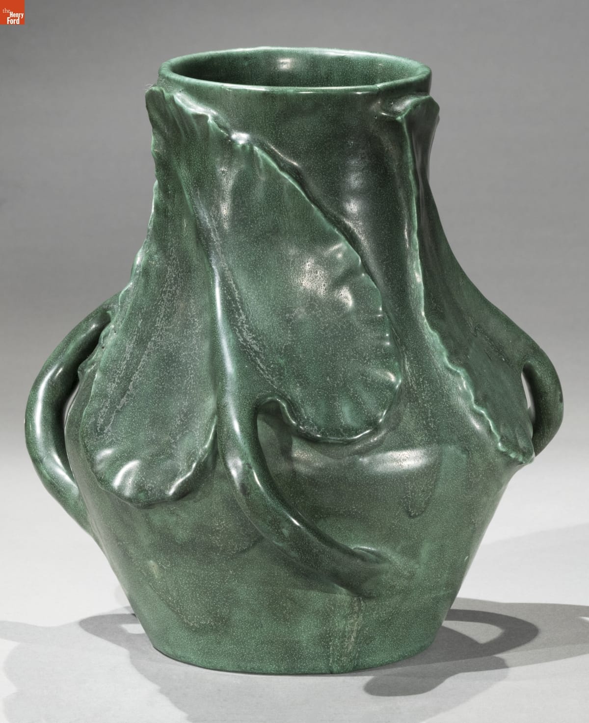 Mary Chase Perry Leaf Green Vase