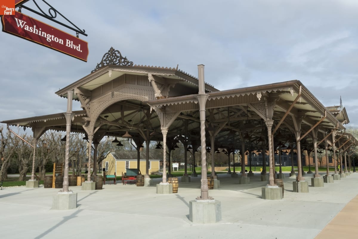 Detroit Central Market, Built 1860