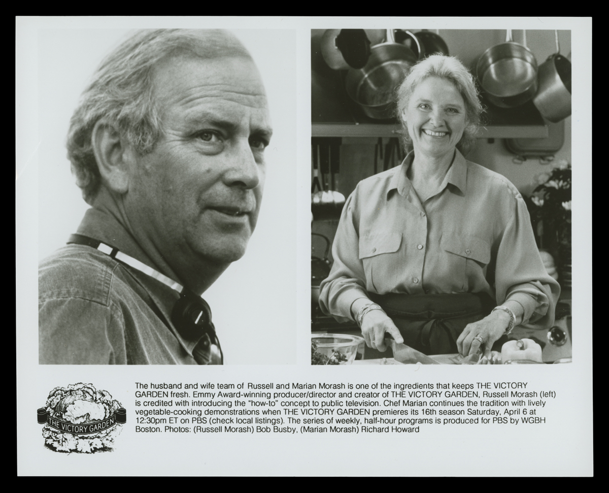 Russell and Marian Morash of the Television Program The Victory Garden circa 1991 Russell and Marian Morash of the Television Program The Victory Garden circa 1991