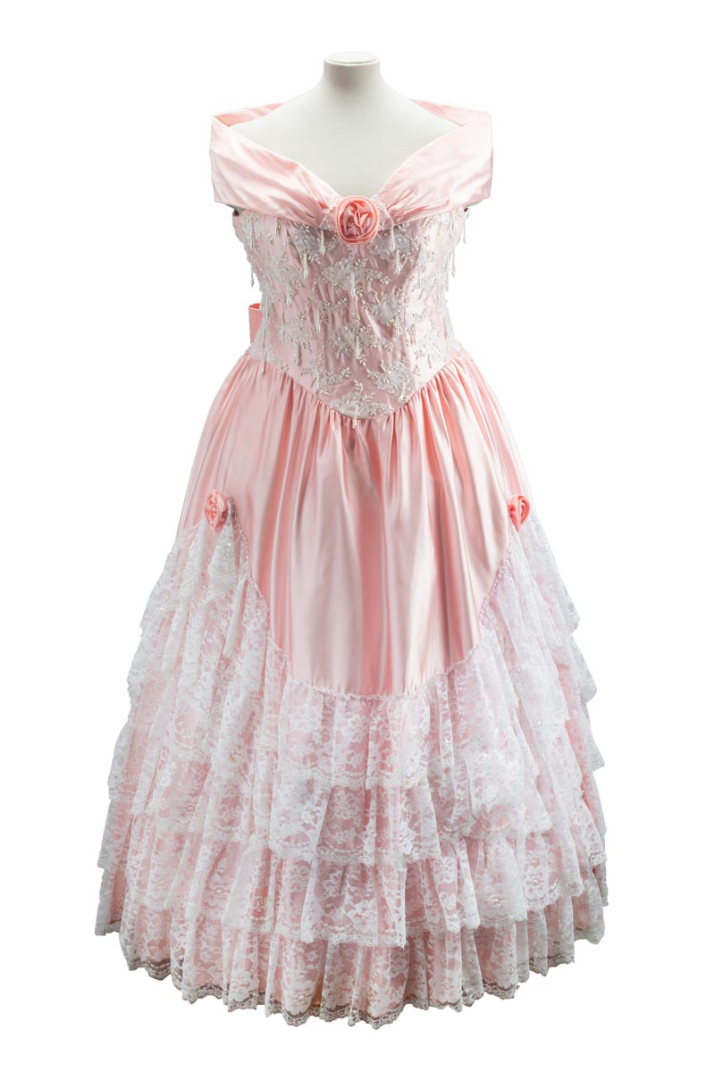 Dress, Worn by Maritza Garza at her Quinceanera, 1992