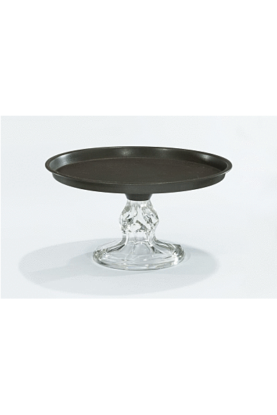 Tinsmiths repaired these glass items during the second half of the 19th century. Tinsmiths repaired these glass items during the second half of the 19th century.