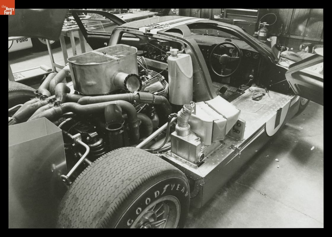 thf119457 Close-up View of the Ford Mark IV Le Mans Engine