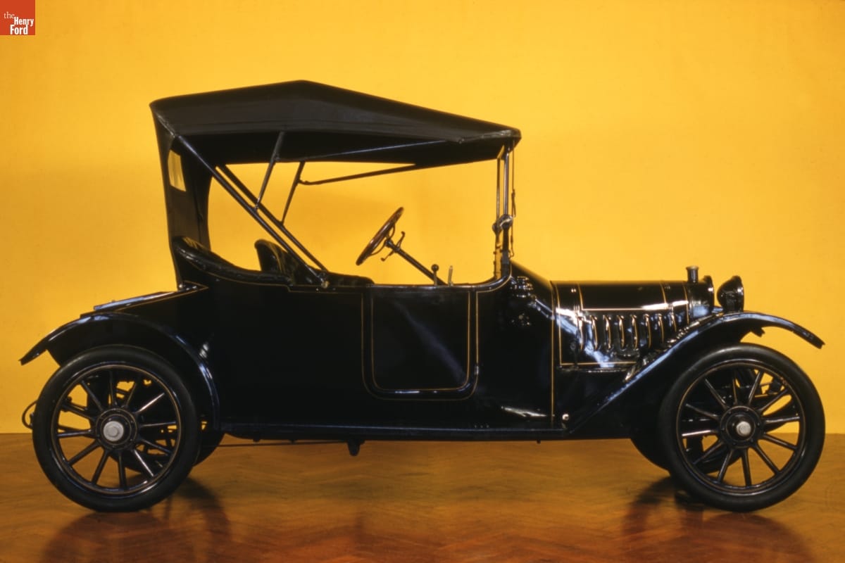 1917 Woods Mobilette Roadster Boxy black car