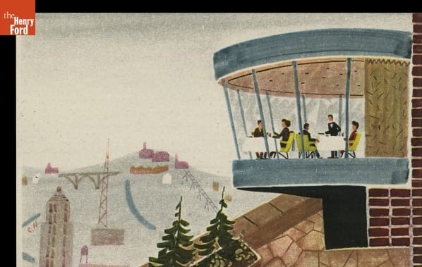 detail "Ford Times," December 1948 detail "Ford Times," December 1948