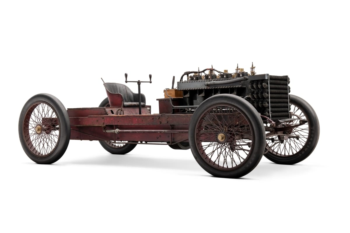 1902 Ford Very minimalistic open car chassis
